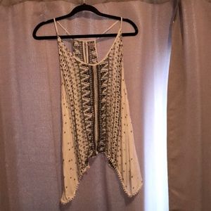 Gorgeous Ecoté tank top with embroidery details from Urban outfitters!